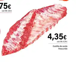 Cash Ifa Costilla de cerdo fresca oferta