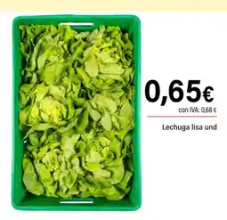 Cash Ifa Lechuga lisa und oferta