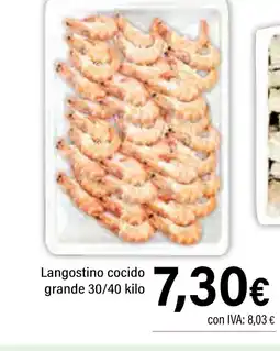 Cash Ifa Langostino cocido grande 30/40 oferta