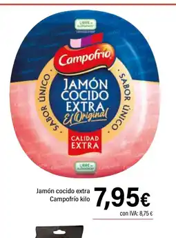 Cash Ifa CAMPOFRIO Jamón cocido extra oferta
