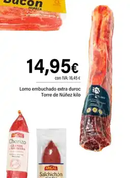Cash Ifa Lomo embuchado extra duroc Torre de Núñez oferta