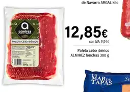 Cash Ifa ALMIREZ Paleta cebo ibérico lonchas oferta