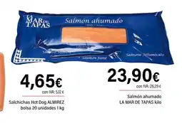 Cash Ifa LA MAR DE TAPAS Salmón ahumado oferta