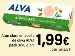 Cash Ifa ALVA Atún claro en aceite de oliva oferta