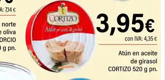 Cash Ifa CORTIZO Atún en aceite de girasol oferta