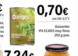 Cash Ifa IFA ELIGES Guisantes muy finos oferta