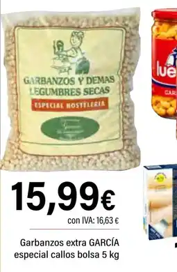 Cash Ifa Garbanzos extra garcía especial callos bolsa oferta