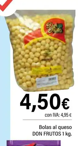 Cash Ifa DON FRUTOS Bolas al queso oferta
