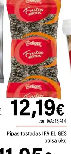 Cash Ifa IFA ELIGES Pipas tostadas bolsa oferta