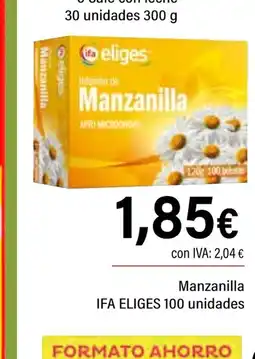 Cash Ifa IFA ELIGES Manzanilla oferta