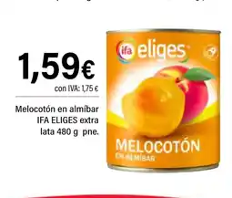 Cash Ifa IF ELIGES Melocotón en almíbar oferta