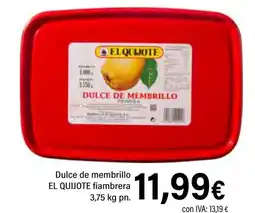 Cash Ifa EL QUIJOTE Dulce de membrillo oferta