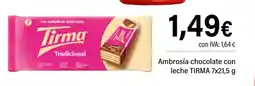 Cash Ifa TIRMA Ambrosía chocolate con leche oferta