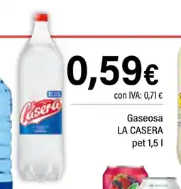 Cash Ifa LA CASERA Gaseosa oferta