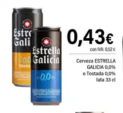 Cash Ifa ESTRELLA GALICIA Cerveza 0,0 o Tostada 0,0% oferta