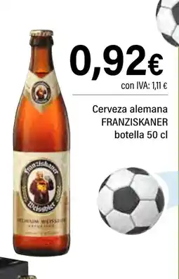 Cash Ifa FRANZISKANER Cerveza alemana oferta
