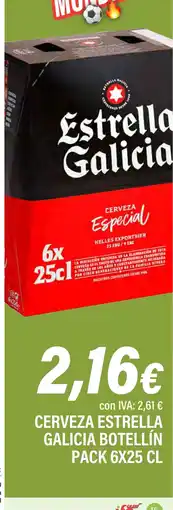 Cash Ifa ESTRELLA GALICIA Cerveza botellín oferta