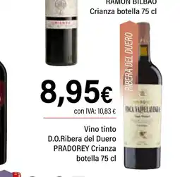 Cash Ifa PRADOREY Vino tinto D.O.Ribera del Duero Crianza oferta