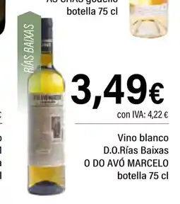 Cash Ifa O DO AVÓ MARCELO Vino blanco D.O.Rías Baixas oferta