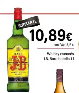 Cash Ifa J.B RARE Whisky escocés oferta