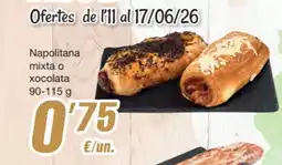 SPAR Fragadis Napolitana mixta o xocolata oferta