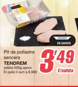 SPAR Fragadis TENDREM Pit de pollastre sencera oferta