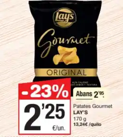 SPAR Fragadis LAY'S Patates Gourmet oferta