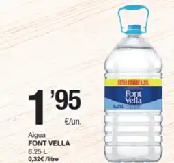 SPAR Fragadis FONT VELLA Aigua oferta