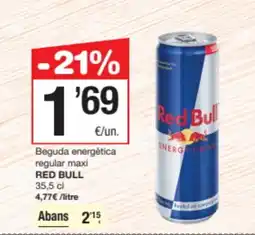 SPAR Fragadis RED BULL Beguda energètica regular maxi oferta