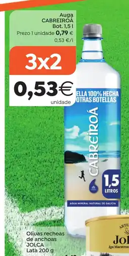 Plenus Supermercados CABREIROÁ Auga oferta
