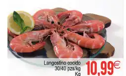 Plenus Supermercados Langostino cocido oferta