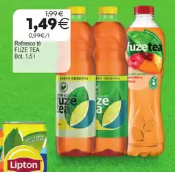 Plenus Supermercados FUZE TEA Refresco té oferta