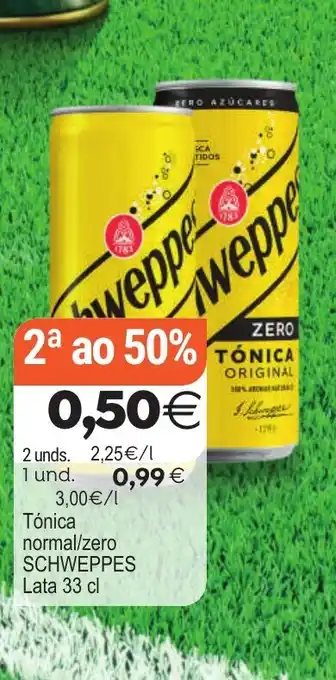 Plenus Supermercados SCHWEPPES Tónica normal/zero oferta