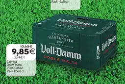 Plenus Supermercados VOLL DAMM Cervexa Dobre Malta oferta