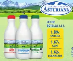 Plenus Supermercados CENTRAL LECHERA ASTURIANA Leche botella oferta