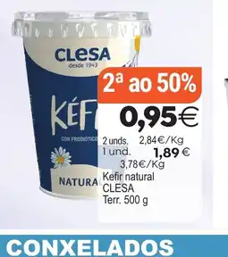 Plenus Supermercados CLESA kefir natural oferta