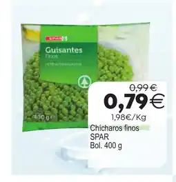 Plenus Supermercados SPAR Chícharos finos oferta