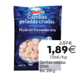 Plenus Supermercados SPAR Gambas peladas oferta