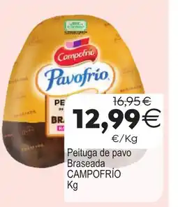 Plenus Supermercados CAMPOFRÍO Peituga de pavo Braseada oferta
