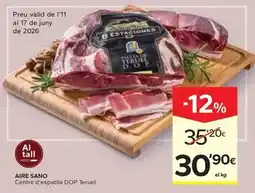 Caprabo Aire sano - centre d'espatlla dop teruel oferta