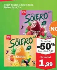 Sorli SOLERO Gelat Exotic o Berry Bliss oferta