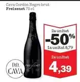 Sorli Freixenet - cava cordón negro brut oferta