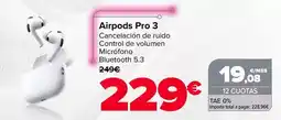 Carrefour Apple - airpods pro 3 oferta