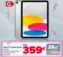 Carrefour Apple - ipad 11a generacion oferta