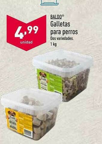 ALDI Baldo Galletas Para Perros oferta