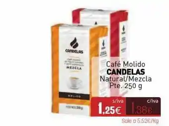 Cuevas Cash Café Molido Candelas Natural O Mezcla oferta