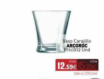 Cuevas Cash Vaso Carajillo Arcoroc oferta
