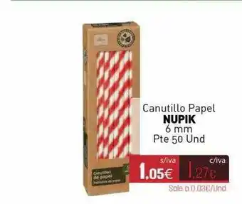 Cuevas Cash Canutillo Papel Nupik oferta