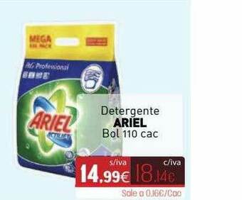 Cuevas Cash Detergente Ariel oferta