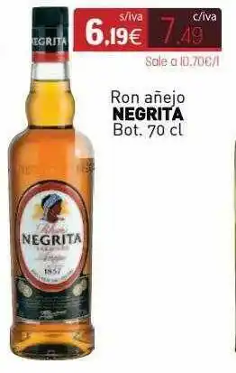 Cuevas Cash Ron Añejo Negrita oferta